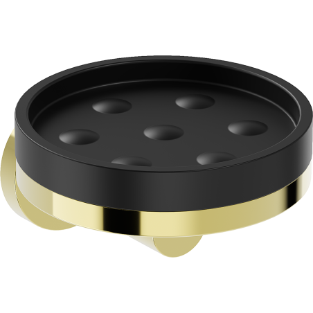 Mexen Triv ziepju trauks, melns/zelts - 70A33055-50B