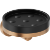 Mexen Triv suporte de sabonete, preto/cobre escovado - 70A33055-65B