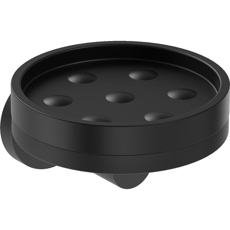 Mexen Triv posodica za milo, črna - 70A33055-70B