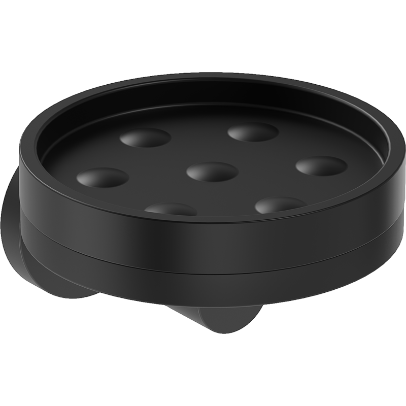 Mexen Triv ziepju trauks, melns - 70A33055-70B