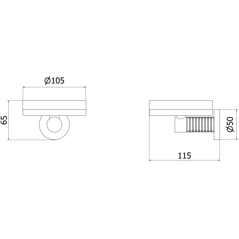 Mexen Triv ziepju trauks, melns/melns hroms - 70A33055-73B