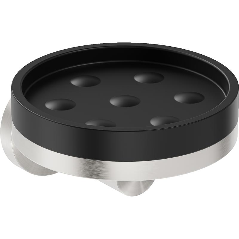 Mexen Triv ziepju trauks, melns/sukuots nikelis - 70A33055-97B