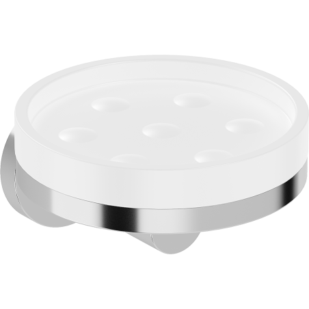 Mexen Triv ziepju turētājs, balts/hroms - 70A33055-00W