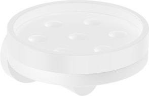 Mexen Triv posudica za sapun, bijela - 70A33055-20W