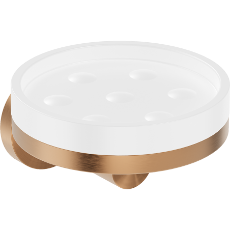 Mexen Triv ziepju trauks, balts/misiņa ota - 70A33055-65W