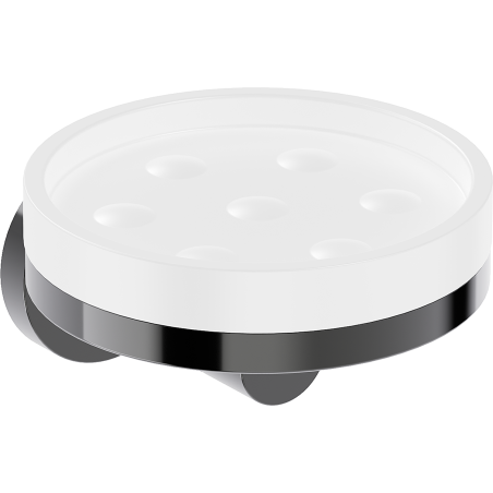 Mexen Triv mydelniczka, biała/black chrome - 70A33055-73W