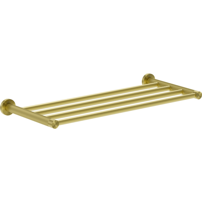 Mexen Triv prateleira para toalhas, dourada escovada - 70A33082-55