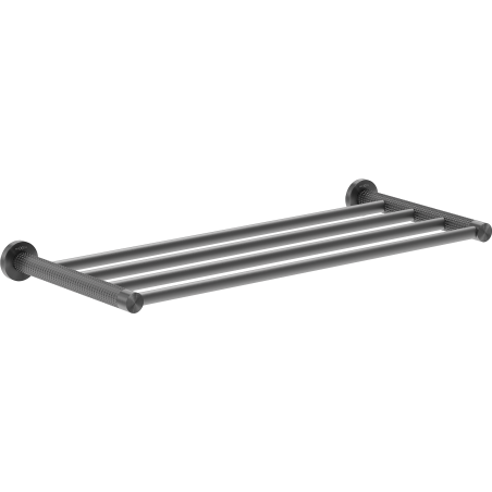 Mexen Triv półka na ręcznik, gun gray szczotkowany - 70A33082-66
