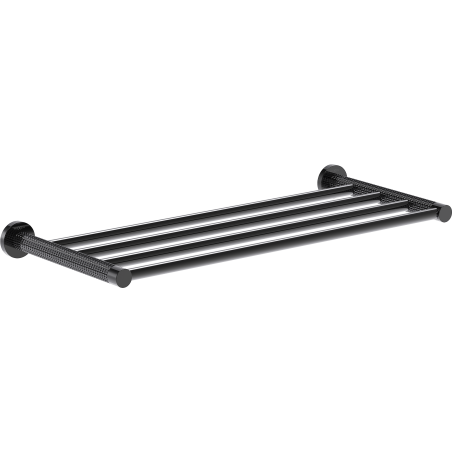Mexen Triv półka na ręcznik, black chrome - 70A33082-73