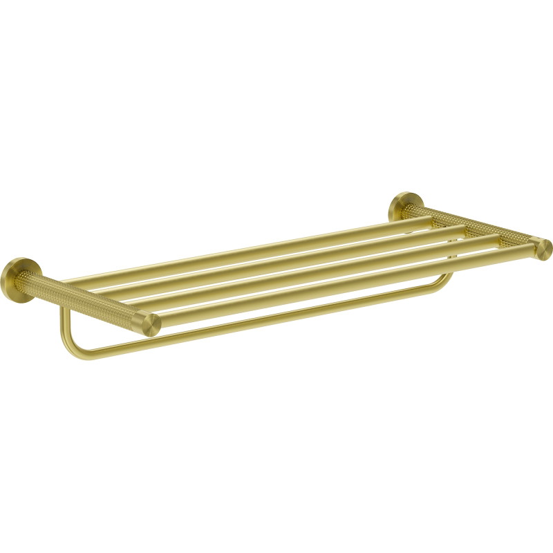 Mexen Triv handdoekplank, goud geborsteld - 70A33081-55
