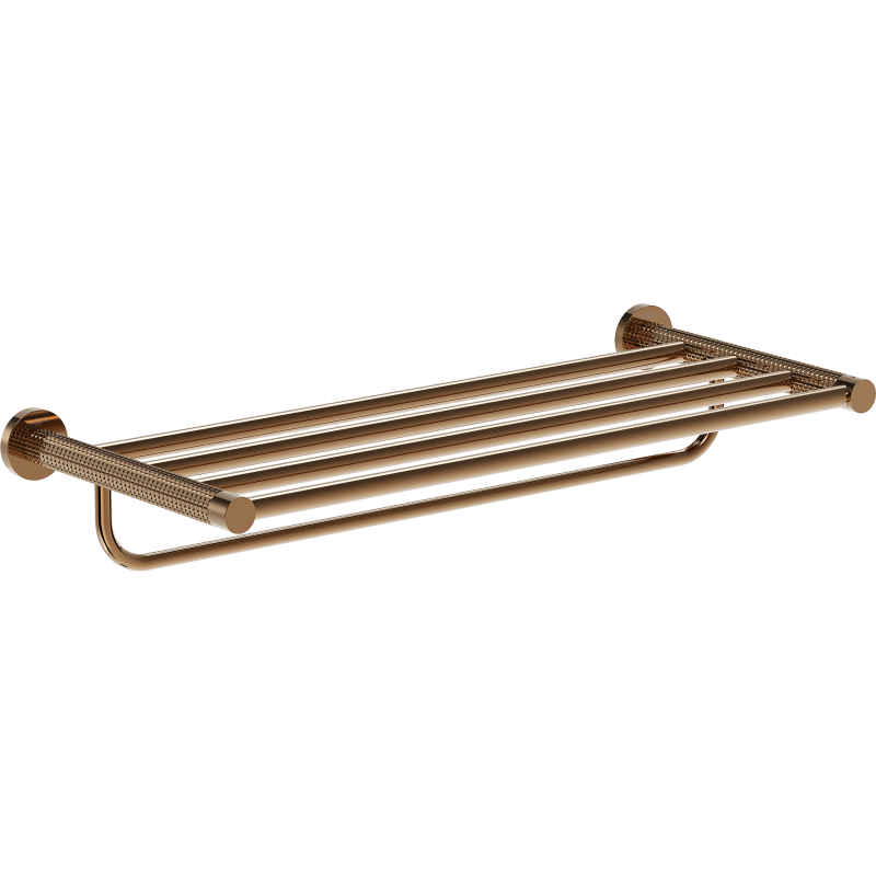 Mexen Triv dvieļu plaukts, rozā zelts - 70A33081-60