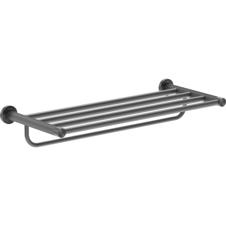 Mexen Triv półka na ręcznik, gun gray szczotkowany - 70A33081-66