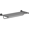 Mexen Triv półka na ręcznik, gun gray szczotkowany - 70A33081-66