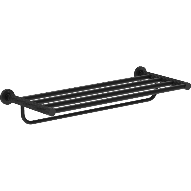 Mexen Triv półka na ręcznik, czarna - 70A33081-70