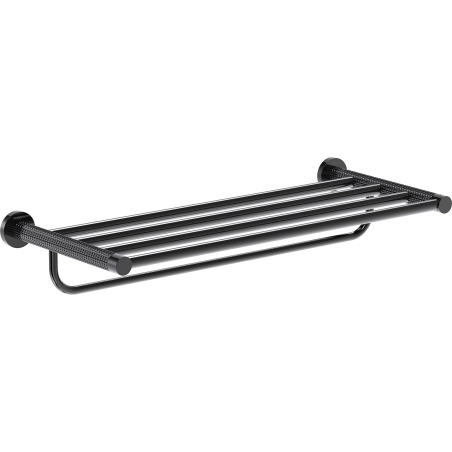 Mexen Triv półka na ręcznik, black chrome - 70A33081-73