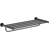 Mexen Triv półka na ręcznik, black chrome - 70A33081-73