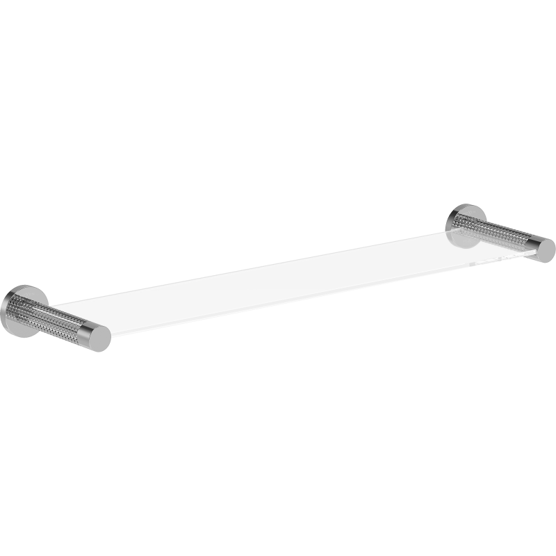Mexen Triv wisząca półka szklana, chrom - 70A33061-00