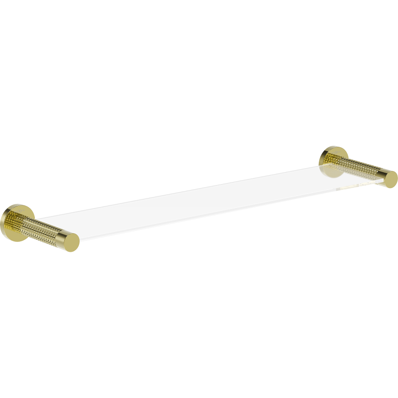 Mexen Triv wisząca półka szklana, złota - 70A33061-50