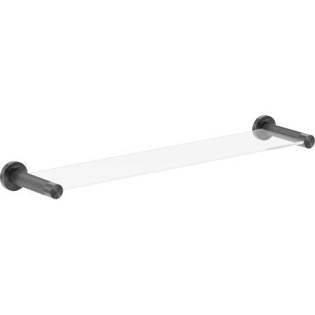 Mexen Triv prateleira suspensa de vidro, cinza arma escovado - 70A33061-66