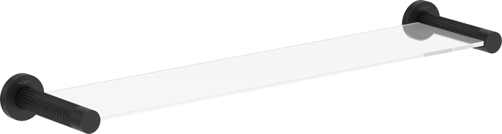 Mexen Triv karājamā stikla plaukts, melns - 70A33061-70