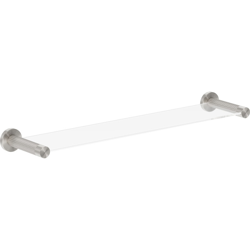 Mexen Triv hangende glazen plank, geborsteld nikkel - 70A33061-97