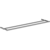 Mexen Loop podwójny wieszak na ręcznik, chrom - 70A71047-00