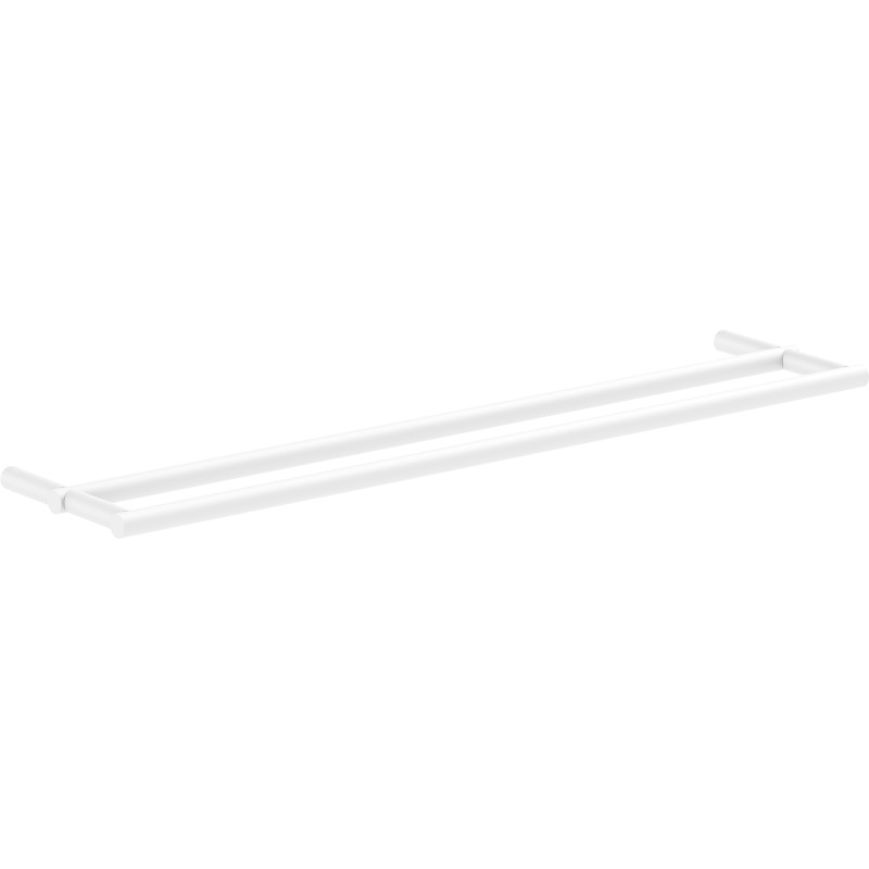 Mexen Loop doppio appendiabiti per asciugamani, bianco - 70A71047-20
