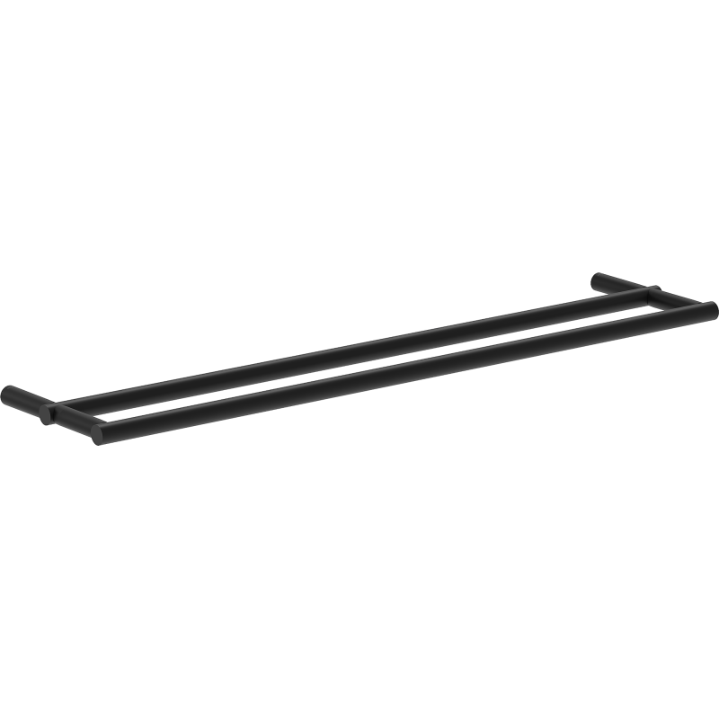 Mexen Loop dubultais dvieļu turētājs, melns - 70A71047-70