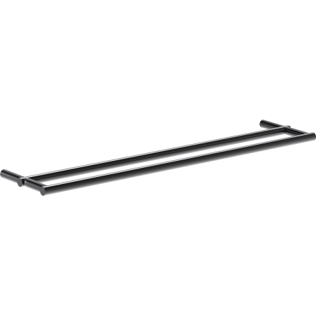 Mexen Loop dubultais dvieļu pakaramais, black chrome - 70A71047-73