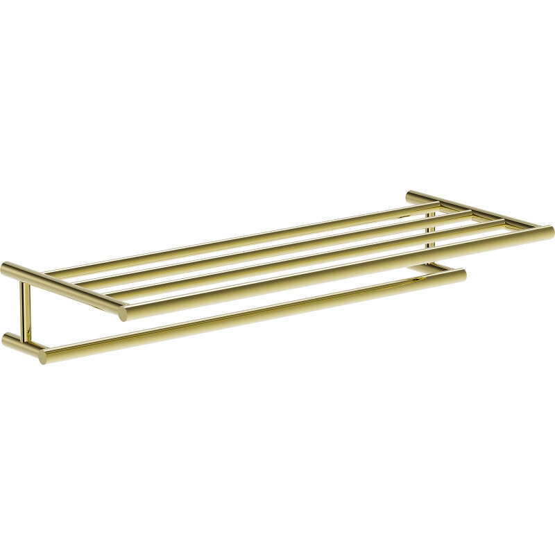 Mexen Loop mensola per asciugamani, oro - 70A71081-50