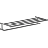 Mexen Loop półka na ręcznik, gun gray szczotkowany - 70A71081-66