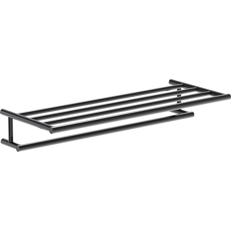 Mexen Loop dvieļu plaukts, melnā hromēts - 70A71081-73