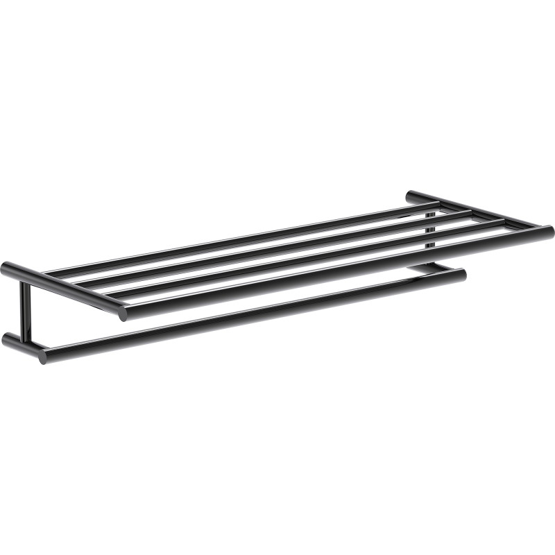 Mexen Loop handdoekrek, zwarte chroom - 70A71081-73