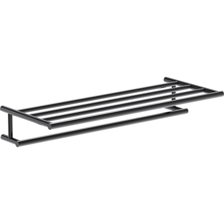 Mexen Loop półka na ręcznik, black chrome - 70A71081-73