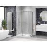 Mexen Linea kabina prysznicowa rozsuwana 80 x 100 cm, transparent, chrom - 8E1-080-100-01-01