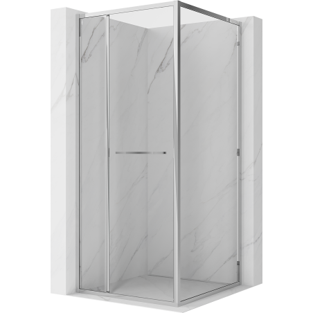 Mexen Linea kabina prysznicowa rozsuwana 85 x 85 cm, transparent, chrom - 8E1-085-085-01-01