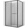 Mexen Linea kabina prysznicowa rozsuwana 120 x 90 cm, transparent, czarna - 8E1-120-090-70-70