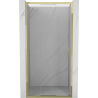 Mexen Exo-3S drzwi prysznicowe rozsuwane 95 cm, transparent, złote - 8153-095-000-50-00
