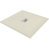 Mexen Hugo kvadratna tuš kad SMC 100 x 100 cm, bež, inox prekrivna plošča - 42691010-X