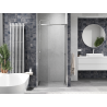 Mexen Linea bīdāmās dušas durvis 120 cm, caurspīdīgs, hroms - 8E1-120-000-01-01