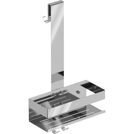 Mexen Brin-1 vannas istabas grozs ar pakaramo, hroms - 70A8841-00