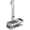 Mexen Brin-1 cestino da bagno con gancio, cromato - 70A8841-00