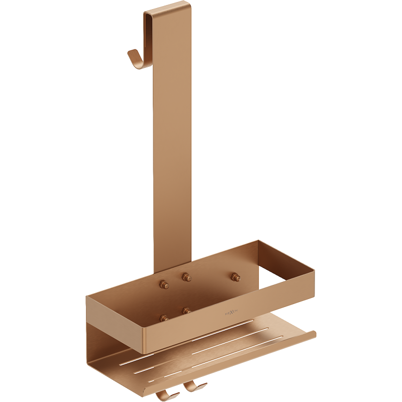 Mexen Brin-1 vannas istabas grozs ar pakaramo, matēta vara - 70A8841-65