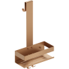 Mexen Brin-1 Badezimmerkorb mit Haken, gebürstetes Kupfer - 70A8841-65