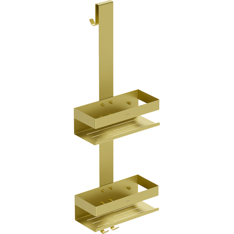 Mexen Brin-2 vannas istabas grozs ar pakaramo, zelta matēts - 70A8842-55