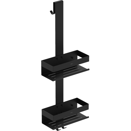 Mexen Brin-2 badkorg med krok, svart - 70A8842-70