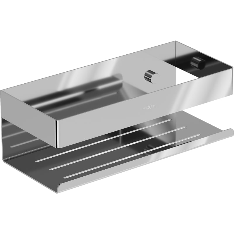 Mexen Brin-L cestino da bagno, cromo - 70A8730-00