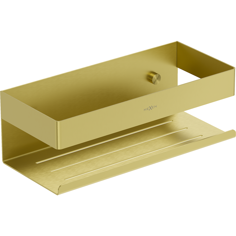 Mexen Brin-L vannas istabas grozs, zelta matēts - 70A8730-55