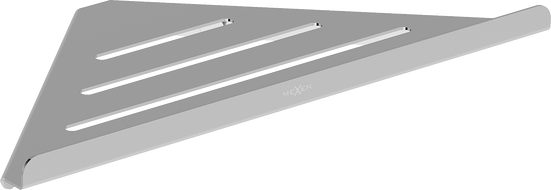 Mexen Diva-C stūra vannas istabas groziņš, hroms - 70A8528-00