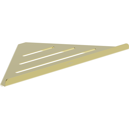 Mexen Diva-C eckiger Badezimmerkorb, gold - 70A8528-50